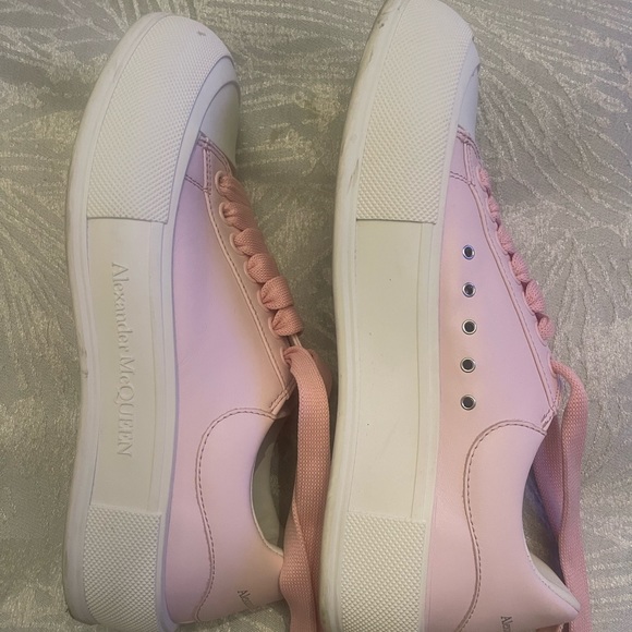Alexander Mq Queen oversized low top sneakers pink - Picture 3 of 6